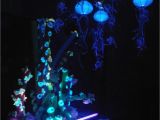 4 Foot Black Light Pool Noodle and Neon Flower for Coral Reef Glows with Black Light