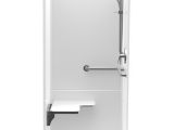 4 Piece Shower Stall Kit Ada Compliant Shower Stalls Kits Showers the Home Depot