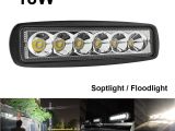 40 In Led Light Bar 1550lm 6 Inch 18w Led Work Light Bar Offroad Flood Light Spot Light