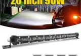 40 In Led Light Bar Co Light Super Slim 6d 20 Inch 90w Led Light Bar Combo Led Beams