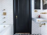 43 Bright and Colorful Bathroom Design Ideas Small Bathroom Ideas In Black White & Brass