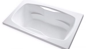 48 Bathtub Center Drain Carver Tubs Ar7242 72×42 Drop In Center Drain White