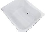 48 Bathtub Center Drain Veronesse 48 X 60 Rectangular soaker Drop In Bathtub Tub
