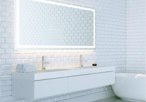 48 Inch Bathroom Light Fixture Dyconn Swan 48 In W X 36 In H Led Backlit Vanity Bathroom Led