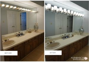 48 Inch Bathroom Light Fixture Replacing A Light Fixture On A Vanity Mirror