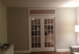 48 Inch Wide Interior French Doors Custom Temporary Wall System with Double French Doors and Borrowed