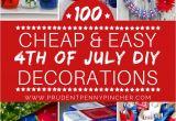 4th Of July Decorating Ideas for Outside 100 Cheap and Easy 4th Of July Diy Party Decor Ideas Pinterest