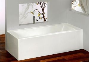 5.5 Foot Bathtub Alcove Bathtub Flory De Colt Corner – Canaroma Bath & Tile