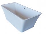 5 Foot Center Drain Bathtub Arden 5 5 Ft Acrylic Center Drain Freestanding Bathtub In