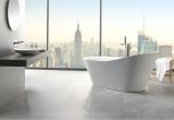 5 Ft Freestanding Bathtub Arges 5 9 Ft Reversible Drain Freestanding Bathtub In