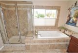 5 Jetted Bathtub 5 Piece Master Bath with Extensive Tilework Jetted Tub