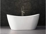 54 Freestanding Bathtub Woodbridge 54" Acrylic Freestanding Bathtub Contemporary