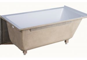 54 Inch Acrylic Alcove Bathtub Fine Fixtures Apron Acrylic 54" X 30" Alcove soaking