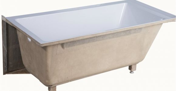 54 Inch Acrylic Alcove Bathtub Fine Fixtures Apron Acrylic 54" X 30" Alcove soaking