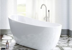 54 Inch Bathroom Tub Woodbridge 54" Acrylic Freestanding Bathtub Contemporary