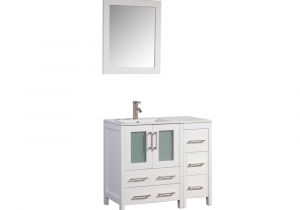 54 Inch Bathroom Vanity Canada Vanity Art Brescia 36 Inch Bathroom Vanity In White with