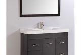 54 Inch Bathroom Vanity top Single Sink Shop Ceramic top 48 Inch Single Sink Bathroom Vanity with