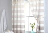 54 Inch Bathroom Window Curtains Dkny Highline Stripe 38 Inch X 45 Inch Cotton Window