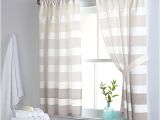 54 Inch Bathroom Window Curtains Dkny Highline Stripe 38 Inch X 45 Inch Cotton Window