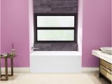 54 Inch Bathtub Alcove Shop 54 X 30 Inches Acrylic Deep soak Alcove Bathtub