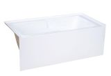 54 Inch Bathtub Alcove Voltaire 54" X 30" Alcove Right Hand Drain Apron Bathtub