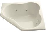 54 Inch Bathtub Center Drain Kohler K 1154 47 Almond Proflex Collection 54" Drop In