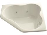 54 Inch Bathtub Center Drain Kohler K 1154 47 Almond Proflex Collection 54" Drop In
