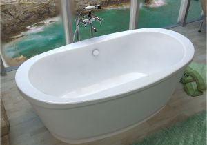54 Inch Bathtub Deep Dhoni 36 X 66 Freestanding Tub with Center Drain