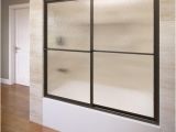 54 Inch Bathtub Doors Basco Deluxe Framed Sliding Tub Door Fits 54 56 Inch