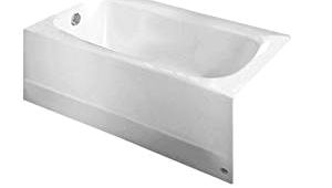 54 Inch Bathtub Left Hand Drain American Standard 2460 002 020 Cambridge 5 Feet Bath Tub