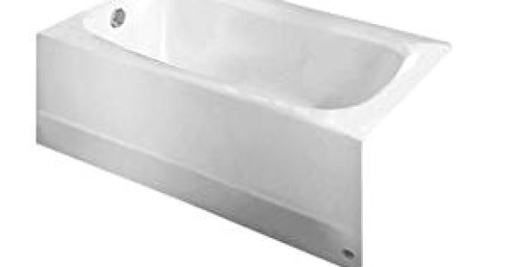 54 Inch Bathtub Left Hand Drain American Standard 2460 002 020 Cambridge 5 Feet Bath Tub