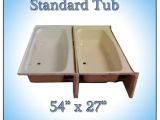 54 Inch Bathtub Right Drain Bath Tubs and Showers for Mobile Home Manufactured Housing