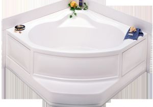 54 Inch Bathtub Right Drain Better Bath White Abs Corner Tub Right Hand Drain 54" X 54"