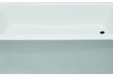 54 Inch Bathtub Surround Clarion 27 In X 54 In Right Hand White Fiberglass Tub
