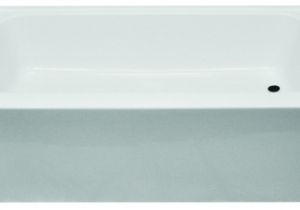 54 Inch Bathtub Surround Clarion 27 In X 54 In Right Hand White Fiberglass Tub