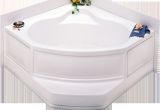 54 Inch Bathtub with Center Drain Better Bath White Abs Corner Tub Center Drain 54" X 54"