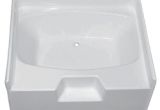 54 Inch Bathtub with Jets 54" X 40" Garden Tub for Mobile Homes