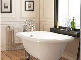 54 Inch Bathtubs Luxury 54 Inch Small Modern Clawfoot Tub In White with