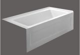 54 Inch Bathtubs Valley Quad 54 X 30 Inch Skirted Bathtub Left Hand Drain