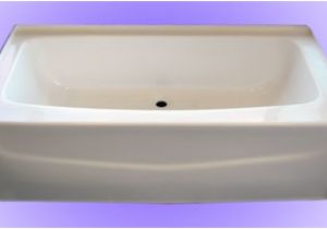 54 Inch Center Drain Bathtub 54×27 Fiberglass Replacement Tub