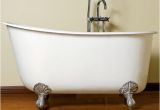 54 Inch Clawfoot Bathtub Cambridge Plumbing Cam Swed54 Nh orb Universal White