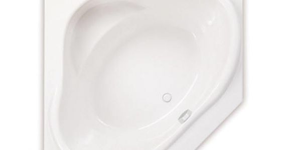54 Inch Corner Bathtub Maax Nancy 54" X 54" Corner soaking Bathtub at Menards