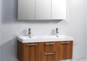 54 Inch Floating Bathroom Vanity 54 Inch Small Wall Mounted Double Sink Bathroom Vanity