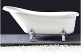 54 Inch Freestanding Bathtub Classic Roll top Petite 54 Inch Cast Iron Clawfoot Tub