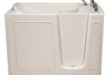 54 Inch Garden Bathtub Shop Meditub White 54 Inch Right Hand Walk In soaker Tub