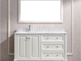 54 Inch Wide Bathroom Vanities Ly 55 White