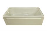 54 Whirlpool Bathtub Lyons Elite™ 54" X 30" Floor Drain 8 Jet Massage