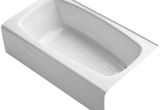 54 X 30 Inch Bathtub Kohler Seaforth Alcove 54" X 31" soaking Bathtub & Reviews