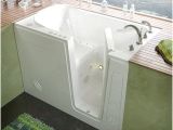 54 X 30 Inch Bathtub Shop Meditub 30×54 Inch Right Drain White Whirlpool & Air