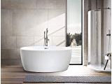 55 Inch Freestanding Bathtub Neptune Amaze 60 Freestanding Oval Bathroom Tub